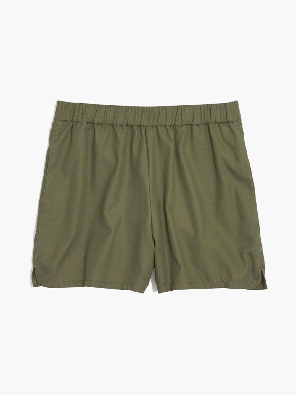 NWT Madewell Pull-On Shorts in foliage green - M